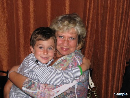 С бабушкой Инной на ее юбилее 9 сентября в ресторане Riviera